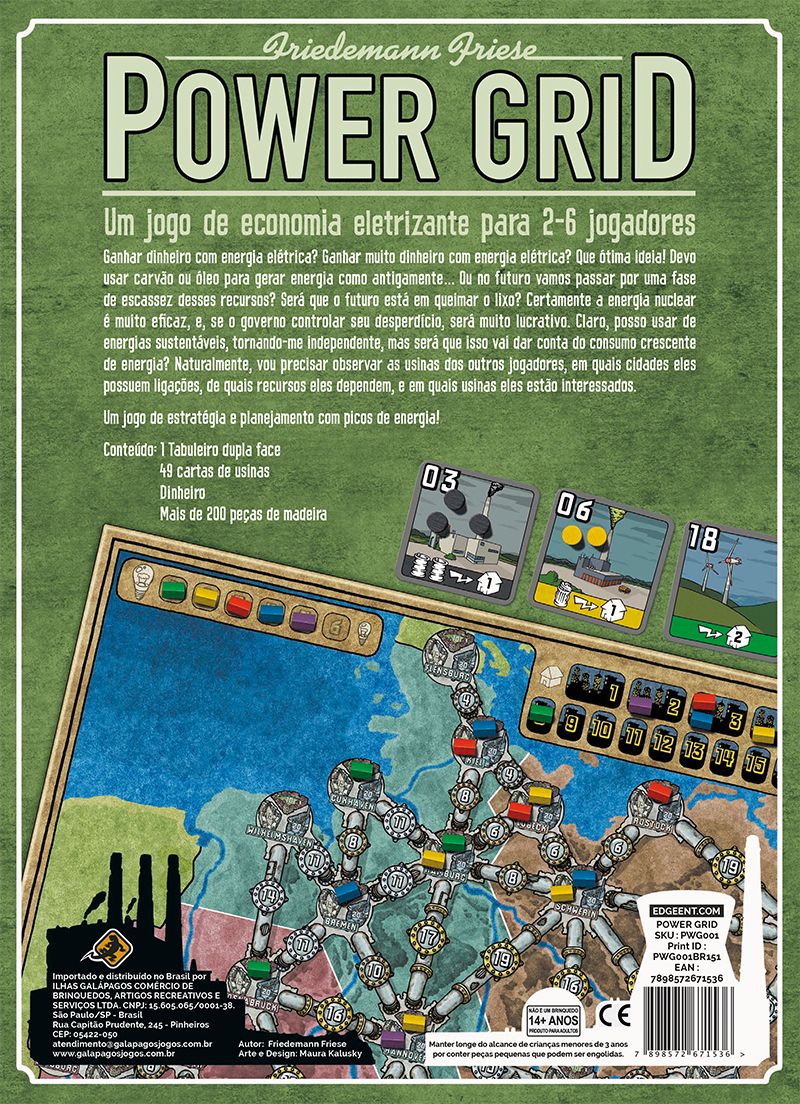 Power Grid: Versão Energizada