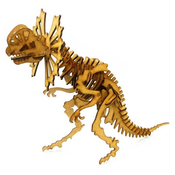 Quebra-cabeça 3D: Dinossauro Dilofossauro
