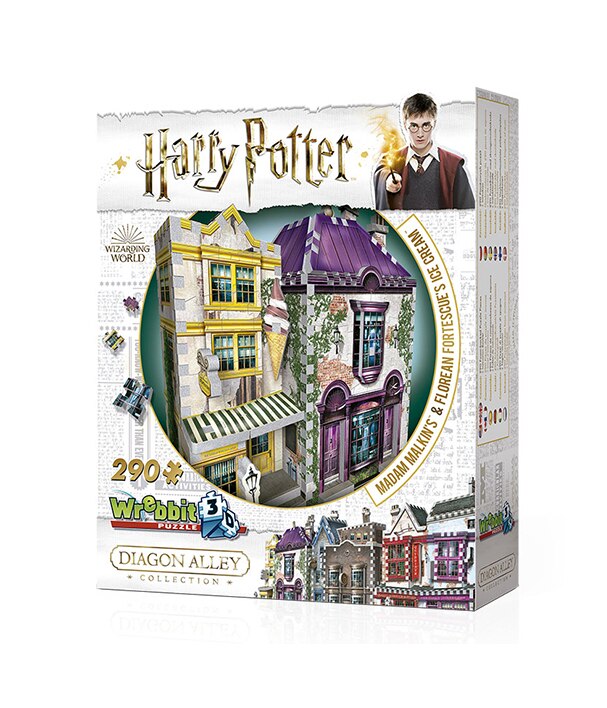 Quebra-cabeça 3D: Harry Potter - Madame Malkin e Sorveteria do Florean Fortescue