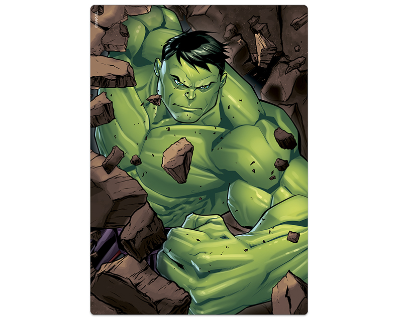 Quebra-cabeça: Os Vingadores - Hulk - 60 peças
