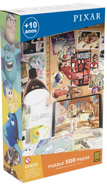 Quebra-cabeça (Puzzle): Pixar - 500 peças