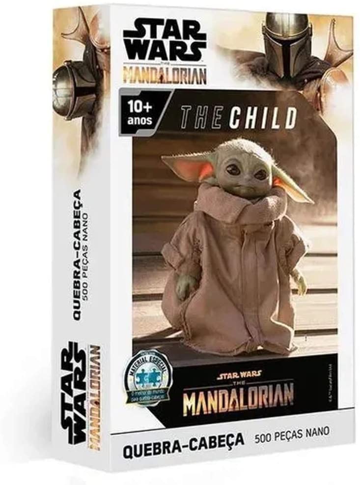 Quebra-cabeça: Star Wars - The Mandalorian - The Child - 500 peças (nano)