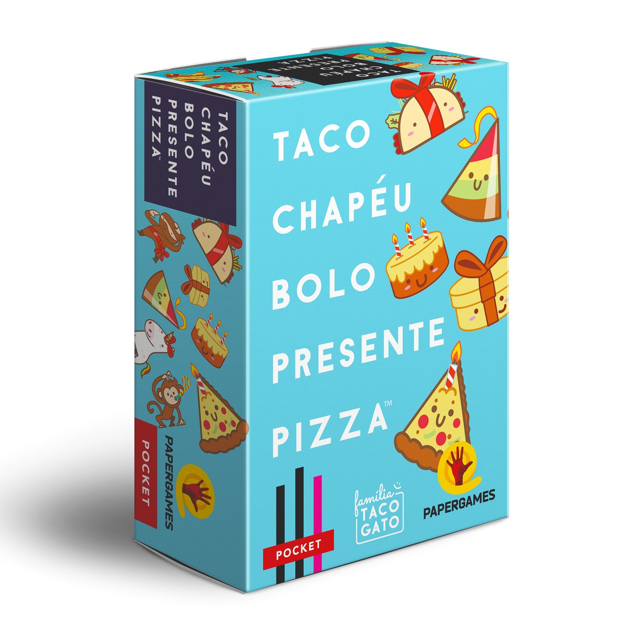 Taco Chapéu Bolo Presente Pizza + promo COCÔ