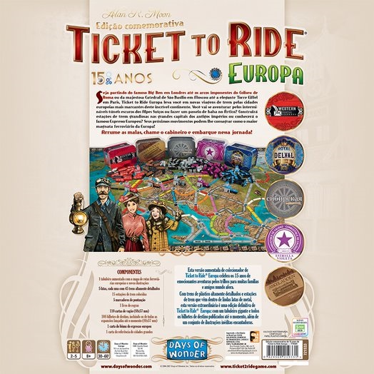 Ticket to Ride: Europa 15 Anos