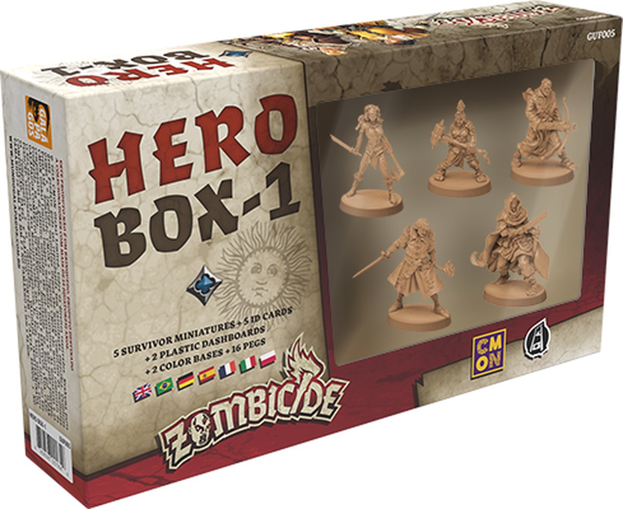 Zombicide: Black Plague - Hero Box 1 (Expansão)