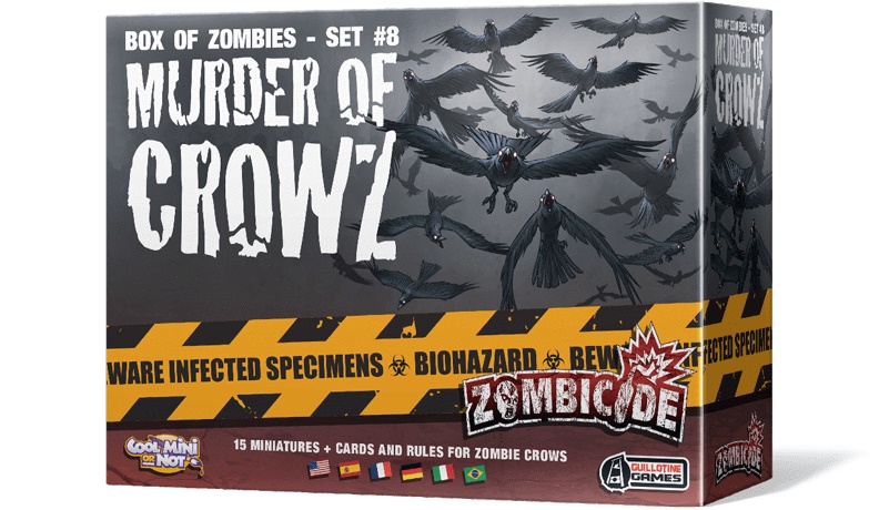 Zombicide: Box of Zombies Set #8 - Murder of Crowz - Jogo Usado
