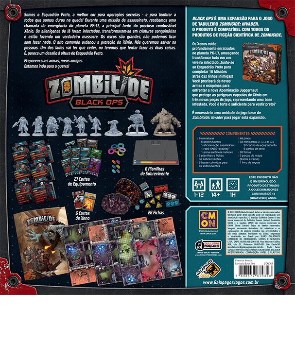 Zombicide Invader: Black Ops (Expansão)