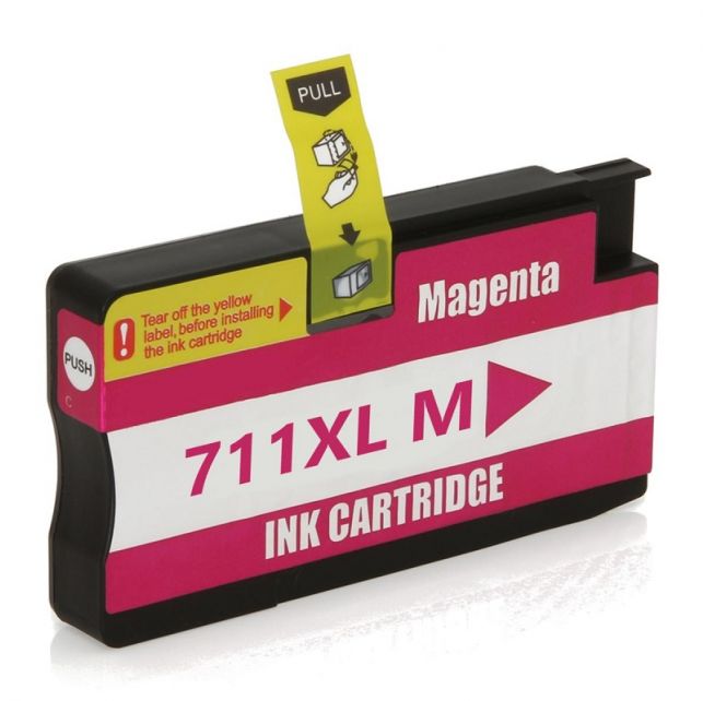 Cartucho de tinta HP 711XL | Designjet T120 T520 Magenta Compatível 28ml