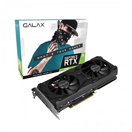 Placa de vídeo Nvidia RTX3060 12GB 1-Click OC GDDR6 192Bits Galax 36NOL7MD1VOC