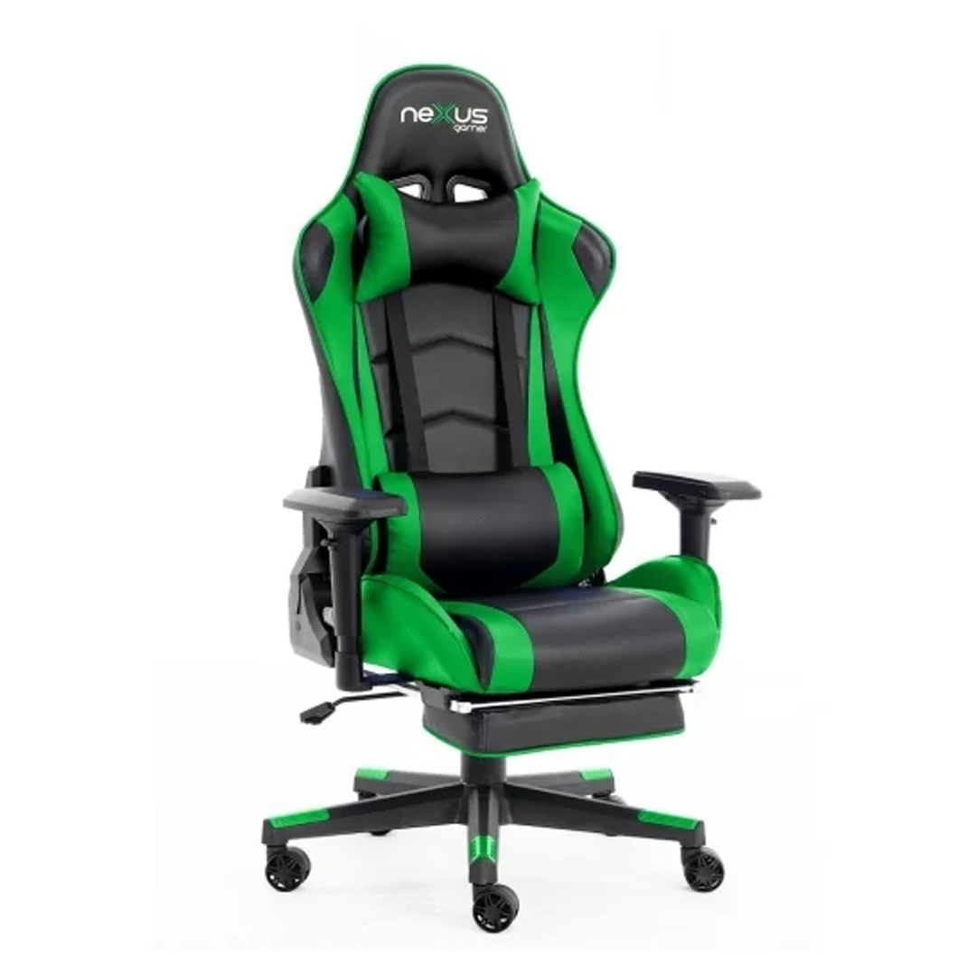 Cadeira Gamer Nexus Scorpion Preta e Verde