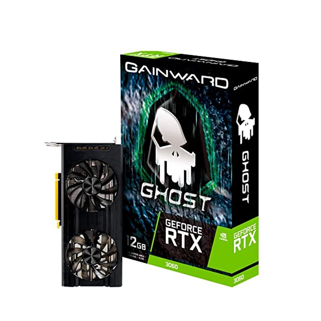Placa de vídeo Nvidia RTX3060 12GB Ghost GD6 192Bits Gainward NE63060019K9-190AU