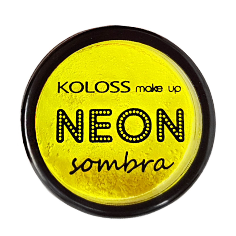 Sombra Neon Koloss cor 02 - Citrino Fluo