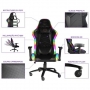 Cadeira Gamer Elements Lux RGB Nemesis Preta - Foto 4