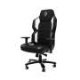 Cadeira Gamer Elements Magna AER, Reclinável, Black-White - Foto 1