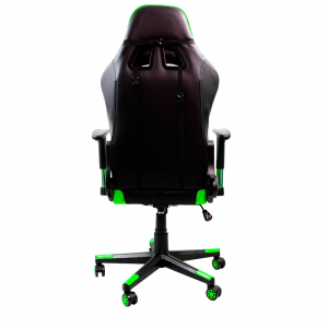 Cadeira Gamer Hoopson Reclinavel Verde e Preta - CG-603 - Foto 3