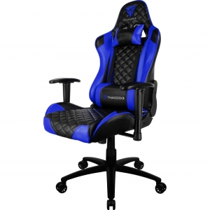 Cadeira Gamer THUNDERX3 TGC12 Preta/Azul - Foto 2