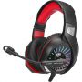 Headset Gamer Xtrike-me GH-890, Microfone, Led RGB, Preto/Vermelho - Foto 0