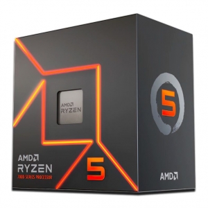 Processador AMD Ryzen 5 7600, 5.2GHz Max Turbo, Cache 38MB, AM5, 6 Núcleos, Vídeo Integrado - 100-100001015BOX - Foto 0