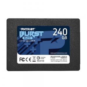 SSD Patriot 240GB SATA BURST - PE000776-PBE240GS25SSDR - Foto 0