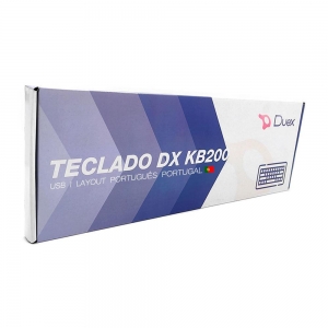 Teclado Duex USB ABNT2 - KB 200 - Foto 2