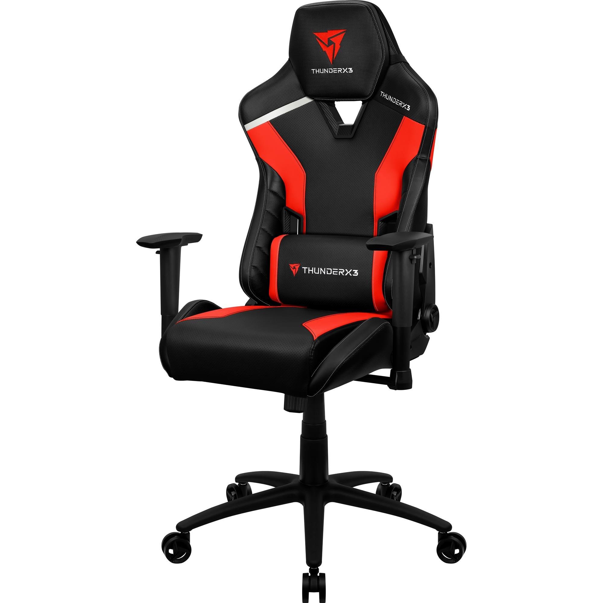 Cadeira Gamer THUNDERX3 TC3 Ember Red, Vermelha - Foto 1