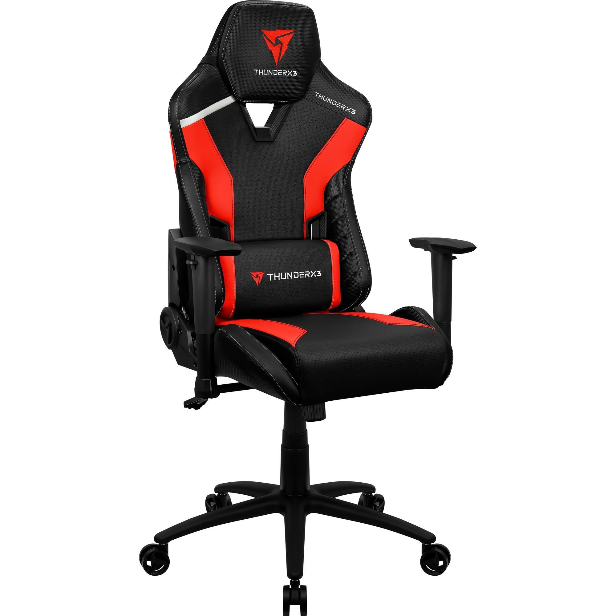 Cadeira Gamer THUNDERX3 TC3 Ember Red, Vermelha - Foto 2