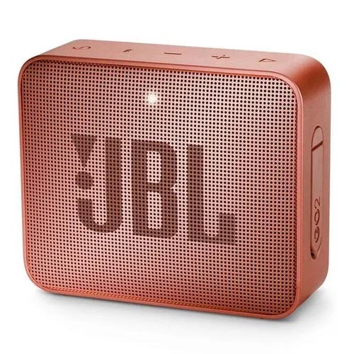 Caixa de Som JBL Go 2, Bluetooth, À Prova D´Água, 3W, Cinnamon- JBLGO2CINNAMON - Foto 0