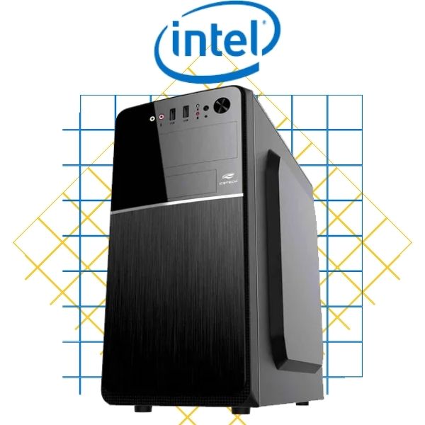 Computador Howk Intel i3 3220, H61, 4GB DDR3, SSD 120GB, Fonte 200W, Gabinete - Sem S.O - Foto 0