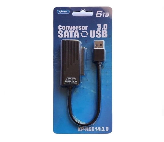 Conversor SATA para USB 2.0, Compativel com HD/SSD SATA DE 2,5