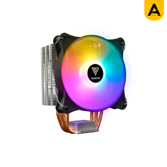 Cooler Para Processador GAMDIAS Boreas Lite, RGB, FAN 120mm - E1-410 - Foto 0