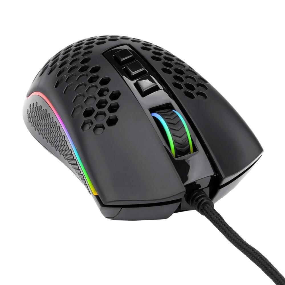 Mouse Gamer Redragon Storm Elite, RGB, 8 Botôes, 16000 DPI - M988-RGB - Foto 1