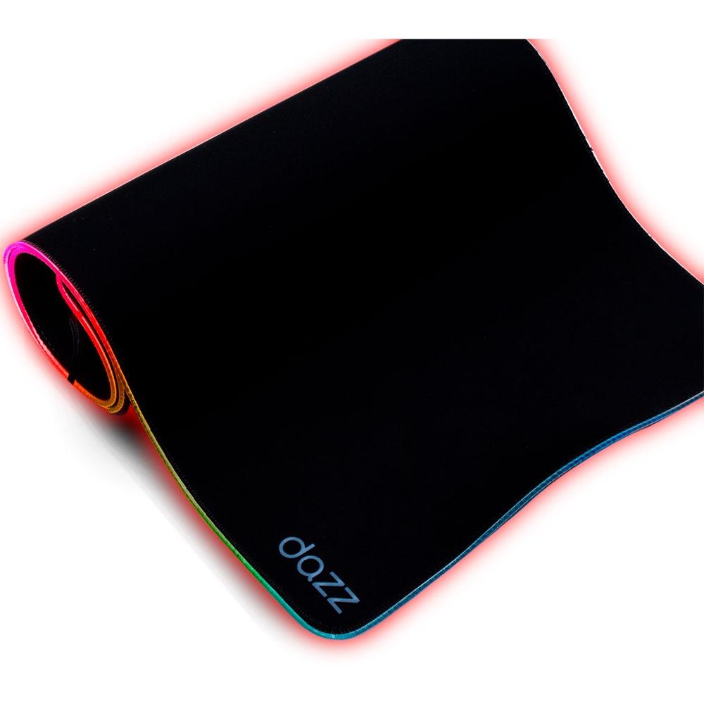 Mousepad Gamer Dazz Speed, RGB, Extra Grande 800x300mm, Preto - 62000134 - Foto 3