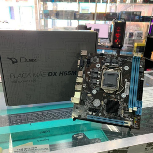 Placa-Mãe Arktek H55 LGA1156, DDR3, mATX - DX-H55M - Foto 0