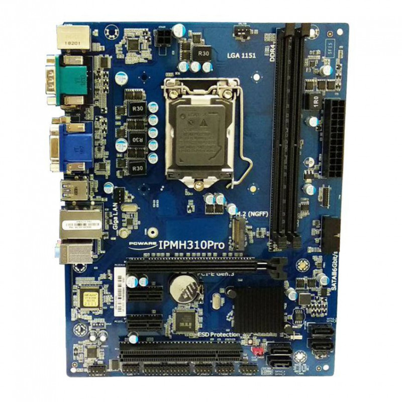 Placa-Mãe PCWare IPMH310 Pro, LGA 1151 Para 8 E 9 Geração. - Foto 2