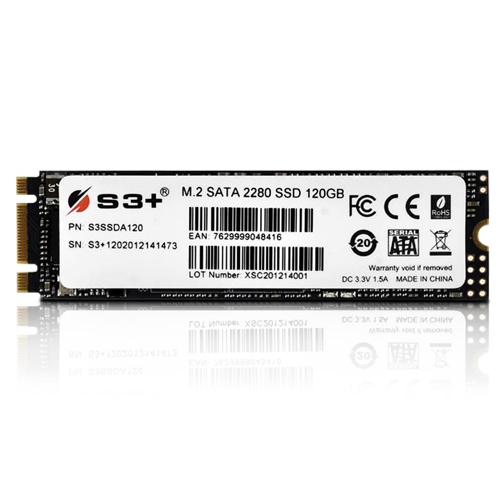 SSD S3+ 120GB M2 M.2 - S3SSDA120 - Foto 0