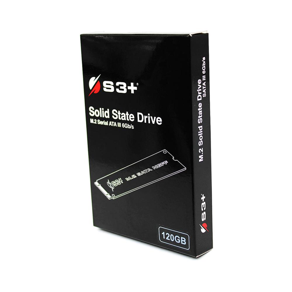 SSD S3+ 120GB M2 M.2 - S3SSDA120 - Foto 1