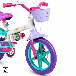 Bicicleta Aro 12 Infantil Caloi Cecizinha Com Rodinha Nathor