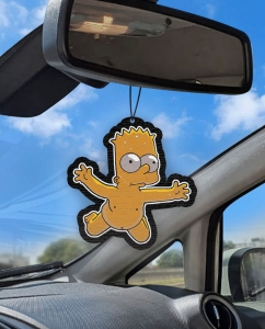 Aromatizante personalizado para carro - Bart Nirvana