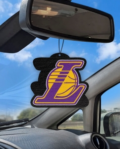 Aromatizante personalizado para carro - Lakers