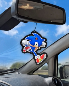 Aromatizante personalizado para carro - Sonic