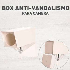 Box Anti-Vandalismo Para Câmera IPEC