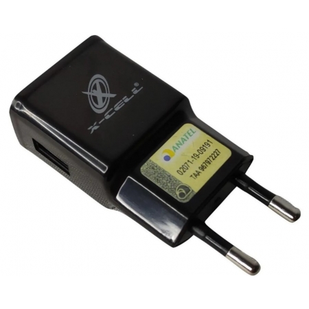 CARREGADOR FONTE USB CELULAR 127/220V DC 5.0V 1000ma S/CABO