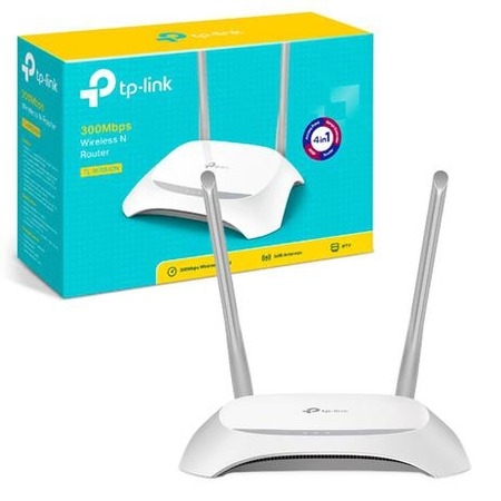 ROTEADOR WIRELESS 300MBPS BRANCO 2 ANTENAS WR840N TP-LINK