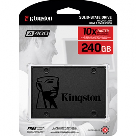 SSD 240GB 2.5 SATA III A400 SA400S37/240G KINGSTON