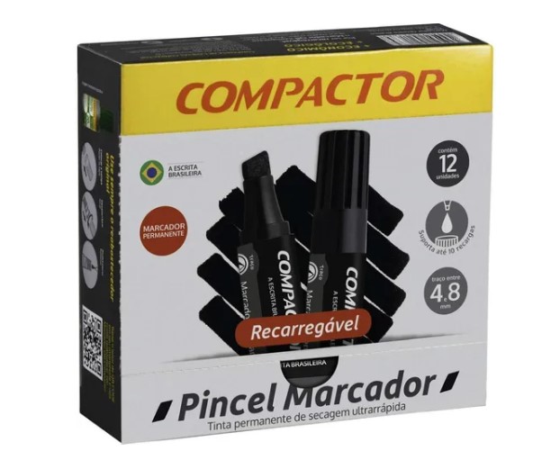 PINCEL ATOMICO COMPACTOR CX 12 UND