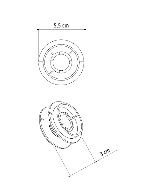 Carretel Fio de Nylon Para Aparador 1.8 mm 5M - Tramontina