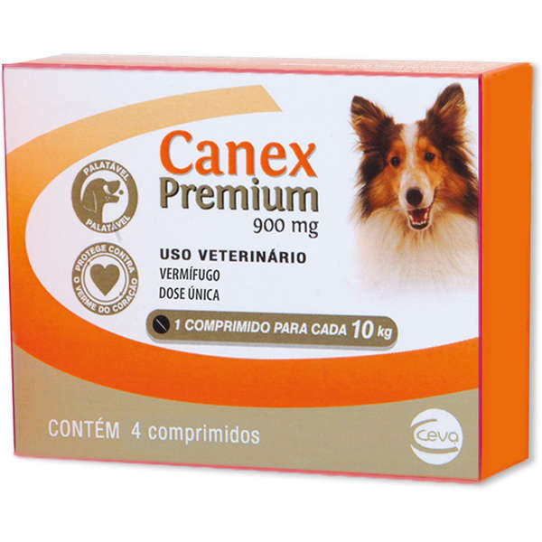 Vermífugo para Cães até 10kg Canex Premiun