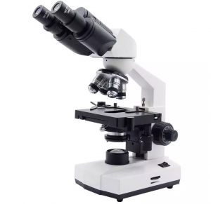 Microscópio Biológico Binocular DI-521B com Câmera HDMI 2k 48MP