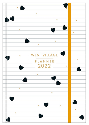 Agenda Costurada Planner West Village 2022 - Tilibra