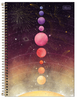 Caderno Espiral Capa Dura Universitário 10 Matérias Magic - Tilibra